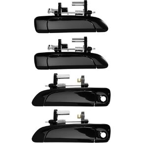Exterior Door Handles Fit for Honda Civic 2001 2002 2003 2004 2005, Replace 72140S5DA02 72180S5DA02 72640S5DA01 72680S5DA0, 4 Set—Front Driver, Front Passenger, Rear Driver, Rear Passenger in Kuwait