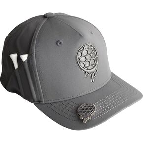 Youth Snapbacks Golf Hats - Tee Holder with Tees & Bill Magnet with Ball Marker - 100% Custom Made in Saudi Arabia