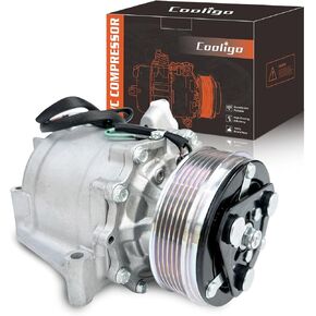 Air Conditioner AC Compressor with Clutch Compatible with Honda Civic 2012-2015 1.8L & Acura ILX 2013-2015, Replaces 38810R1AA01 in Kuwait