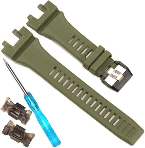 GBA900UU Replacement Band Compatible with G-Shock GBA900 GBD-900 Resin Watch Strap GBA900UU-5A Bracelet With Adapter in Kuwait