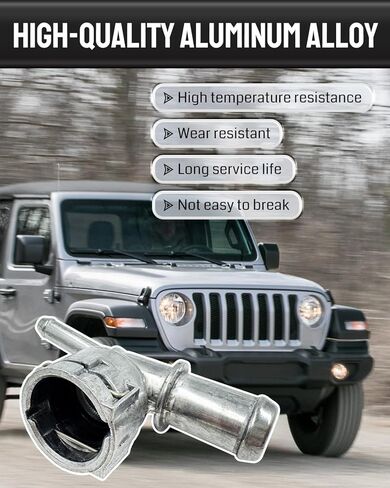 68280784AB Aluminum Heater Hose Joint Fit For Jeep Wrangler JL 2.0 2018-2024, HVAC Connector in Kuwait