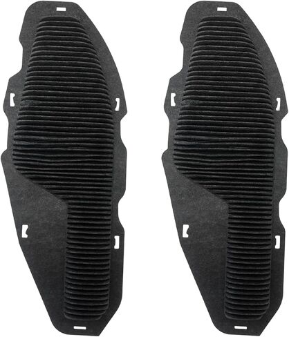 فلتر هواء المقصورة Euros G92DH-42010 مناسب لـ 2019-2024 Toyota Rva4، 2021-2024 RAV4 Prime Venza HV شاشة فلتر مدخل هواء تبريد البطارية (أسود، عبوتان) in Kuwait