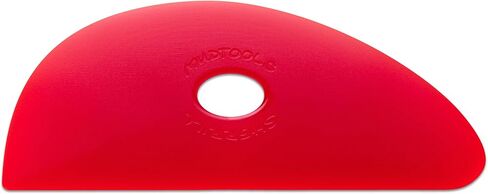 Mudtools Polymer Rib Red Size 3 Very Soft - Long Blade Shape - Ceramics, Pottery, Clay - R3 in Saudi Arabia