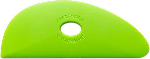 Mudtools Polymer Rib Red Size 3 Very Soft - Long Blade Shape - Ceramics, Pottery, Clay - R3 in Saudi Arabia