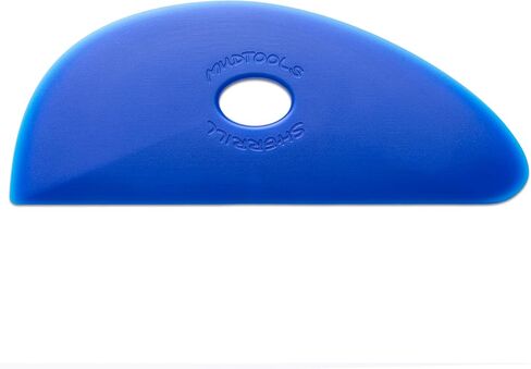 Mudtools Polymer Rib Red Size 3 Very Soft - Long Blade Shape - Ceramics, Pottery, Clay - R3 in Saudi Arabia