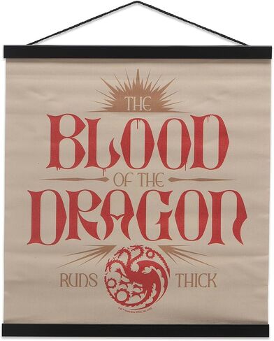 House of the Dragon Map Hanging Canvas Banner - Vintage HOTD Wall Decor for Movie Room or Bedroom in Saudi Arabia