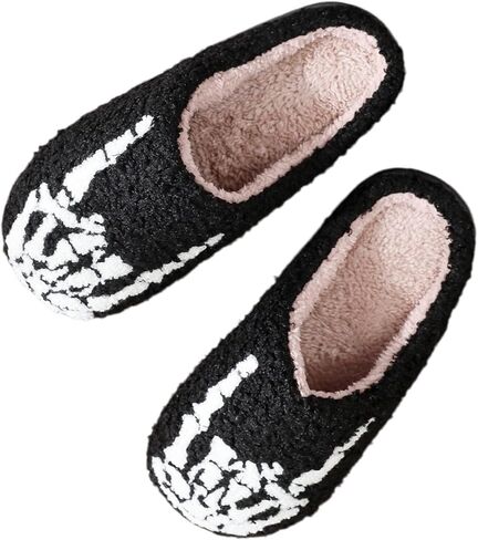 شباشب منزل الهالوين، شباشب دافئة ومريحة على شكل قرع الشبح للنساء والرجال، للاستخدام في الأماكن المغلقة والمفتوحة في العطلات المنزلية in Kuwait