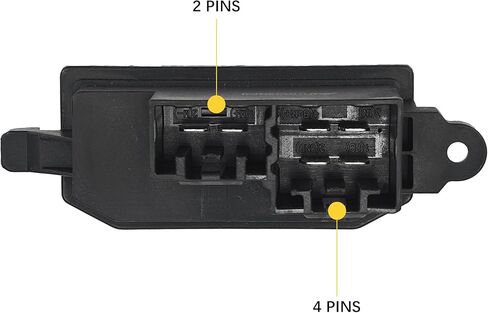 مقاوم محرك منفاخ HVAC متوافق مع Nissan Rogue Sport/Rogue/Pathfinder/Qashqai J11، Ford Transit/Ecosport 2014 2015 2016 2017 2018 2019 وحدة التحكم في المروحة 277615NA0A، AV1119E624AA، 277A14BU0A in Kuwait