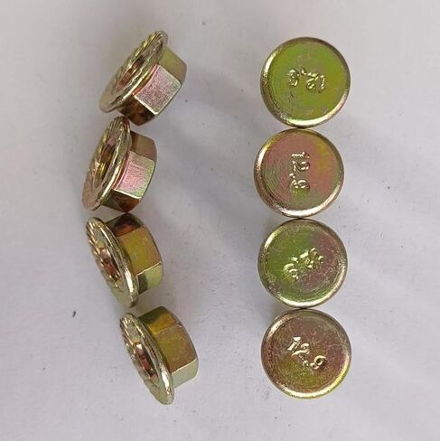 Wheel Hub Brake Drum Studs # 92150-1366 & Lug Nuts Replacement for 1990-2024 Kawasaki Mule 2010 2020 2030 2500 2510 2520 3000 3010 3020 4000 4010 UTV Front Rear in Kuwait