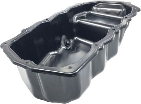 Engine Oil Pan with Drain Plug, Steel Oil Pans Sump for Plymouth Breeze 1998 1999 2000 Dodge Stratus 1996 Chrysler Sebring 264-227 in Saudi Arabia