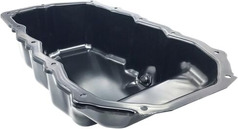 Engine Oil Pan with Drain Plug, Steel Oil Pans Sump for Plymouth Breeze 1998 1999 2000 Dodge Stratus 1996 Chrysler Sebring 264-227 in Saudi Arabia