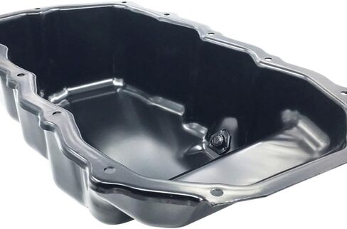 Engine Oil Pan with Drain Plug, Steel Oil Pans Sump for Plymouth Breeze 1998 1999 2000 Dodge Stratus 1996 Chrysler Sebring 264-227 in Saudi Arabia