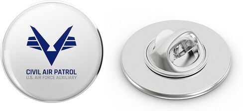 Civil Air Patrol Insignia Metal Lapel Hat Pin Tie Tack Pinback 0.75" in Saudi Arabia