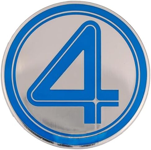 Marvel Studios The Fantastic Four: First Steps Logo Enamel Pin | Badge Accessories For Lanyard, Backpack in Saudi Arabia