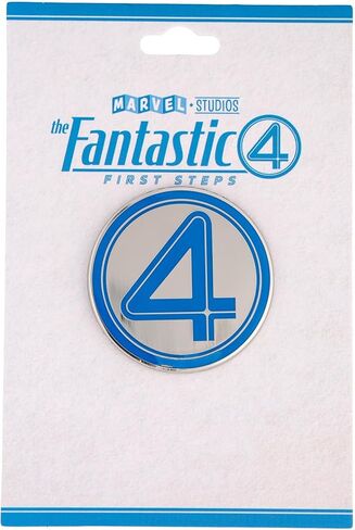 Marvel Studios The Fantastic Four: First Steps Logo Enamel Pin | Badge Accessories For Lanyard, Backpack in Saudi Arabia