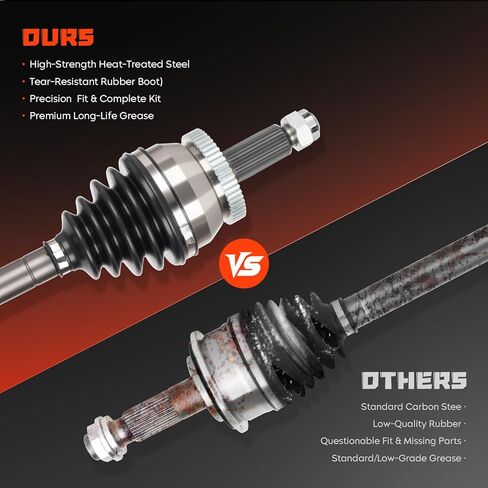 Front left CV Axle Shaft Assembly 2.4L 3.5L Fits for Hyundai Santa Fe 2010-2012, Fits for Kia Sorento 2011-2013 in Saudi Arabia
