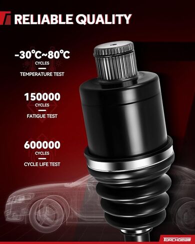 Torchbeam Front New Constant Velocity CV Axle Drive Shaft Fits 1992-2000 Civic, Civic del Sol, 1997-2000 Acura EL, 2 PCS CV Drive Axles in Saudi Arabia