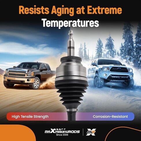 مجموعة عمود المحور الأمامي من maxpeedingrods لسيارة Ford Expedition 03-06، F-150 04-08، Lobo 03-08، Lincoln Mark LT 06-08، Navigator 03-06، 4.2L 4.6L 5.4L، 4WD، الجانب الأيسر أو الأيمن، استبدال # 2L1Z3B436BB in Saudi Arabia