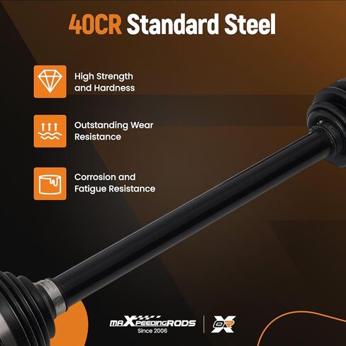 maXpeedingrods Pair (2) Front CV Axle Shaft Assembly for Honda Odyssey 2011-2013 EX EX-L LX V6 3.5L, Left and Right Side Replace# 66-4309 66-4310 in Saudi Arabia