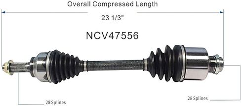 GSP NCV47556 مجموعة عمود المحور CV - الأمامي الأيمن (جانب الراكب) in Saudi Arabia