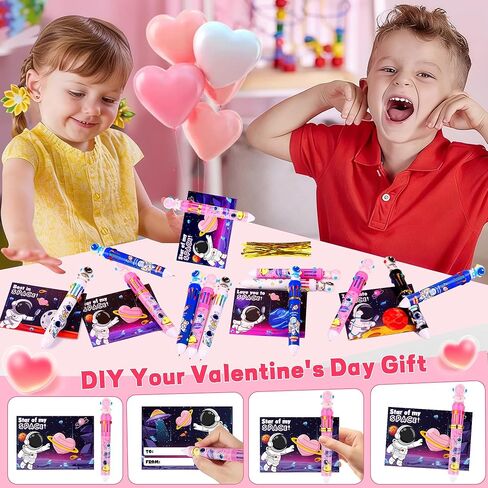 28 Pack Valentines Day Gifts for Kids Classroom Cute Mochi Squishies with Valentines Day Cards for Kids School, Valentines for Kids Class Exchange Cards Gifts Prizes Party Favors for Boys Girls in Saudi Arabia