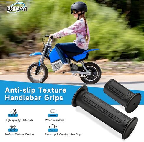Imitation Carbon Fiber MX350 Throttle Replacement for Razor MX400 MX350 (V33+) Dirt Rocket Bike E300 (V20+) E200 (V24+) Electric Scooter Pocket Mod, 24V Twist Throttle Kit with Handlebar Grips in Kuwait
