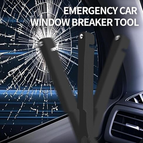 مجموعة منظمات وتخزين السيارات 7F مكونة من قطعتين، حشو فجوات مقعد السيارة مع أداة كسر الخطاف والنافذة، ملحقات السيارة العالمية، تخزين مناسب لشاحنات الدفع الرباعي، أسود in Kuwait