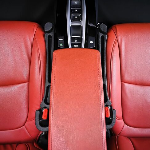 مجموعة منظمات وتخزين السيارات 7F مكونة من قطعتين، حشو فجوات مقعد السيارة مع أداة كسر الخطاف والنافذة، ملحقات السيارة العالمية، تخزين مناسب لشاحنات الدفع الرباعي، أسود in Kuwait