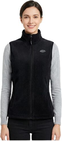 Topdot Fleece Women's Heated Vest with Battery Pack 16000mAh 7.4V, Heated Vest for Women with10-Heated Zones for Outdoor Work in Kuwait