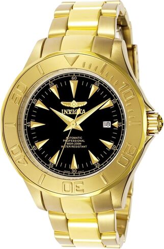 ساعة انفيكتا الرجالية 7040 Signature Collection Pro Diver Ocean Ghost أوتوماتيكية ذهبية اللون in Saudi Arabia