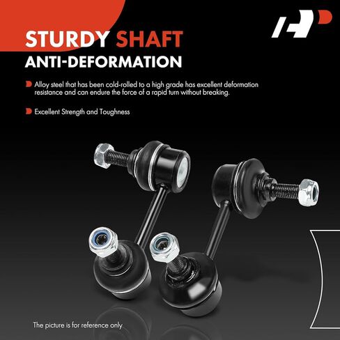 A-Premium 2 x Rear Sway Bar Links Stabilizer Bar Links, Compatible with Mitsubishi Outlander 2007-2013 in Saudi Arabia