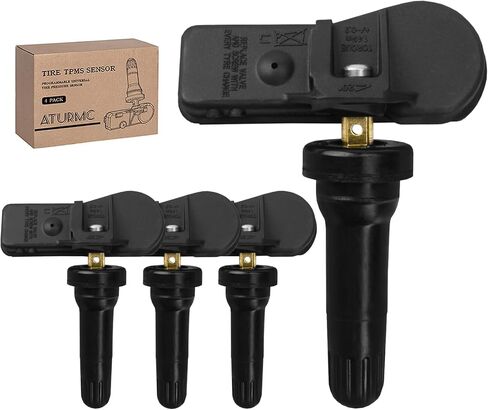 مجموعة من 4 مستشعر نظام مراقبة ضغط الإطارات TPMS مستشعر 315 ميجاهرتز متوافق مع Mazda 5 RX-8 Speed3 CX-5 6 CX-3 M-5Miata CX-9 OEM - يستبدل # BBM237140B in Kuwait