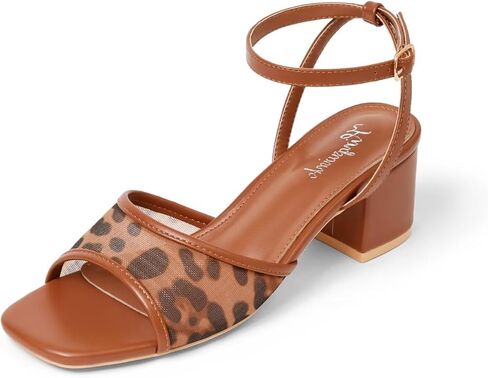 مريح شبكي بكعب مكتنز 2 بوصة كعب منخفض فستان أحذية مفتوحة اصبع القدم كتلة الصنادل الكعب للنساء متأنق in Kuwait