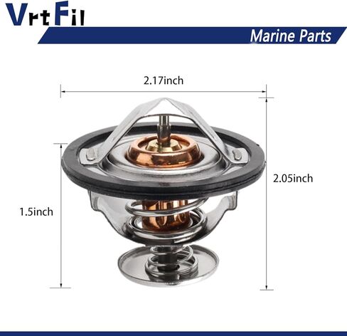 121850-49811 121850-49810 Thermostat Compatible with Yanmar 4LH 4LHA 4TNV98 in Kuwait