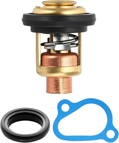 Outboard Thermostat Kit Fit for Honda BF20-BF130 4-Stroke Engines Replaces 19300-ZV5-043 with Gasket 19351-ZV5-000 in Saudi Arabia