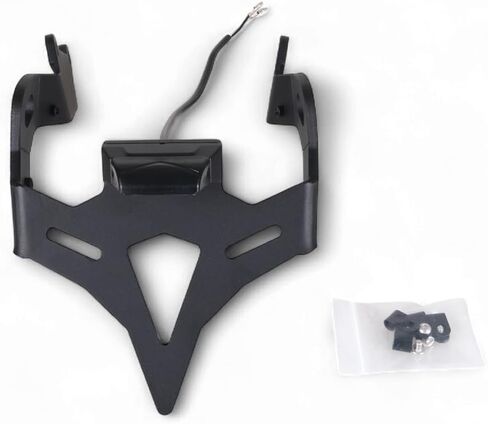 الألومنيوم لوحة ترخيص حامل الحاجز مزيل تسجيل قوس دراجة نارية لهوندا CBR650R/CB650R 2021-2025 الحاجز مزيل حامل لوحة ترخيص/الذيل مرتب قوس ل 650R لوحة ترخيص LED in Kuwait