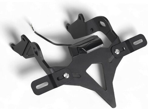 الألومنيوم لوحة ترخيص حامل الحاجز مزيل تسجيل قوس دراجة نارية لهوندا CBR650R/CB650R 2021-2025 الحاجز مزيل حامل لوحة ترخيص/الذيل مرتب قوس ل 650R لوحة ترخيص LED in Kuwait