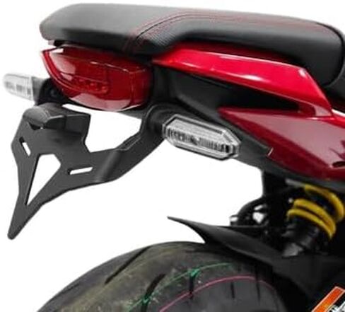 الألومنيوم لوحة ترخيص حامل الحاجز مزيل تسجيل قوس دراجة نارية لهوندا CBR650R/CB650R 2021-2025 الحاجز مزيل حامل لوحة ترخيص/الذيل مرتب قوس ل 650R لوحة ترخيص LED in Kuwait