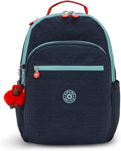KIPLING SEOUL Large Backpack Cosmo Blue C (Blue) in Saudi Arabia