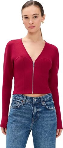 Good American Women's Bustier Sweater in Saudi Arabia