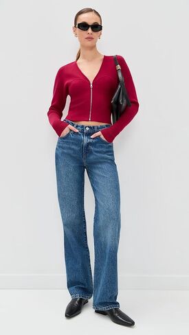 Good American Women's Bustier Sweater in Saudi Arabia