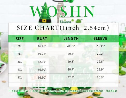 قميص مقاس كبير للسيدات لعيد القديس باتريك: قمصان Lucky Irish Shamrock بأكمام طويلة لعيد القديس باتريك in Kuwait