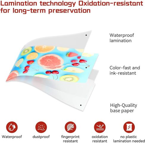 حبر وورق ملون KP-108IN متوافق مع حبر وورق Canon Selphy CP1500 CP1300، KP 108IN KP108IN لـ Canon Selphy CP1200 CP910 CP740، 3 أشرطة و108 ورقة صور مقاس 4×6 in Kuwait