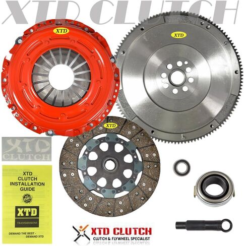 AMC STAGE 2 CLUTCH & S.MASS FLYWHEEL KIT COMPATIBLE WITH 2003-2007 HONDA ACCORD ACURA TL 3.0L 3.2L in Saudi Arabia