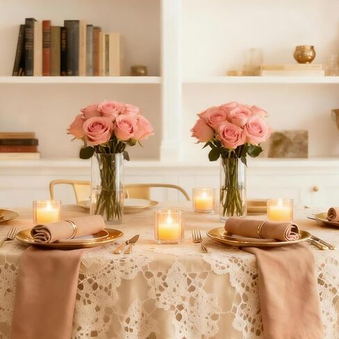 12 مجموعة من المزهريات الأسطوانية البلاستيكية الشفافة (4 قطع لكل منها: 4 بوصة، 6 بوصة، 8 بوصة) - مزهرية مركزية مزخرفة للزهور، والشموع العائمة، وديكور الزفاف والمنزل in Kuwait