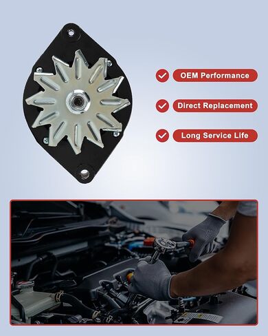 APU Alternator 120A 14.5V, Replacement for Thermo King Tripac Evolution, Part# 45-2671 in Kuwait