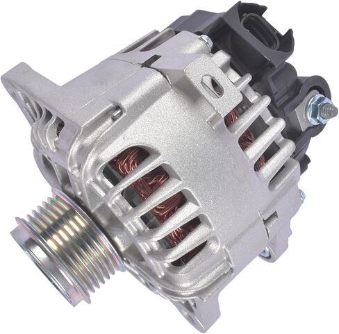 Alternator Replacement for Hyundai Veloster 2013-2017 Kia Soul Forte Koup Forte5 Rio 2012-2017 1.6L 110A 12V CW 6-Groove 373002B760 11609 in Saudi Arabia