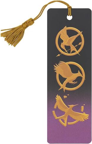 The Hunger Games: May The Odds Bookmark (Officially Licensed) with Tassel - Gifts for Book Lovers in Kuwait