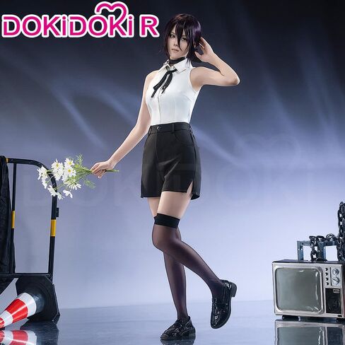 كيرا كيرا أنيمي تأثيري حلي Doki-R قميص بدون أكمام السراويل السوداء ملابس المدرسة الزي الرسمي زي الهالوين in Saudi Arabia