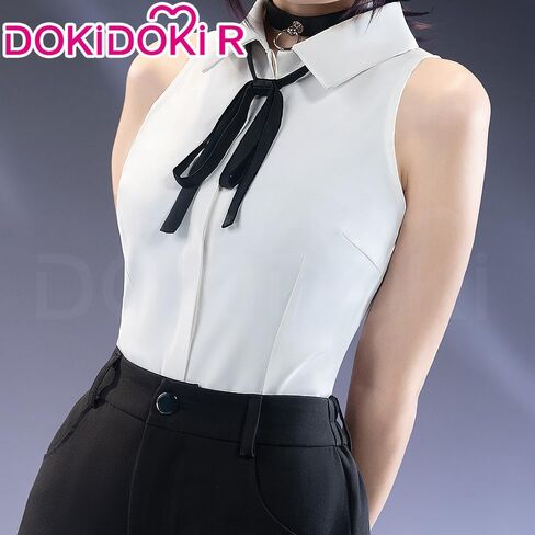 كيرا كيرا أنيمي تأثيري حلي Doki-R قميص بدون أكمام السراويل السوداء ملابس المدرسة الزي الرسمي زي الهالوين in Saudi Arabia
